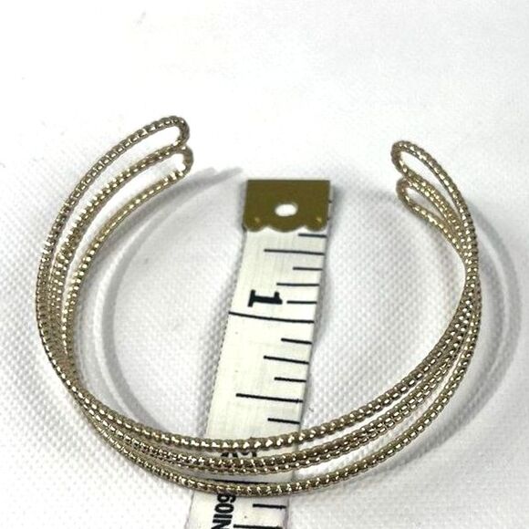 Gorgeous Gold Cuff Bracelet- Petite - Picture 6 of 10